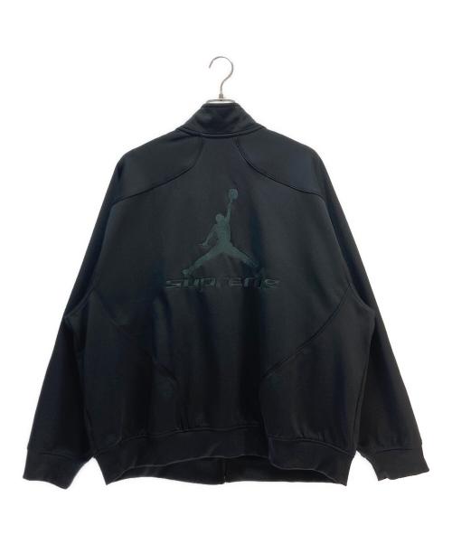 SUPREME（シュプリーム）SUPREME (シュプリーム) JORDAN (ジョーダン) SUPREME×JORDAN Tricot Track Jacket Black ブラック サイズ:2XLの古着・服飾アイテム