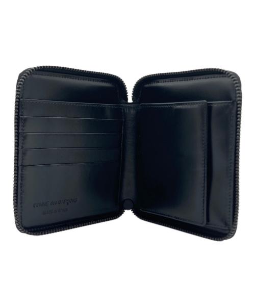 COMME des GARCONS（コムデギャルソン）COMME des GARCONS (コムデギャルソン) COMME des GARCONS 2つ折り財布 ブラックの古着・服飾アイテム