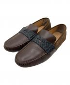 FENDIフェンディ）の古着「FENDI ドライビングシューズ」｜ブラウン