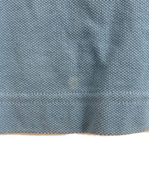 PRADA（プラダ）PRADA (プラダ) PRADA (プラダ) ポロシャツ スカイブルー×ホワイト サイズ:Lの古着・服飾アイテム