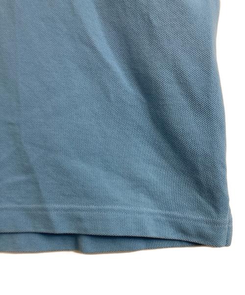 PRADA（プラダ）PRADA (プラダ) PRADA (プラダ) ポロシャツ スカイブルー×ホワイト サイズ:Lの古着・服飾アイテム