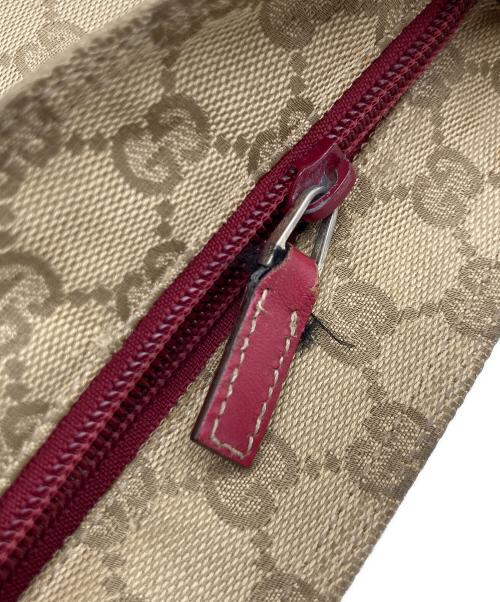 GUCCI（グッチ）GUCCI (グッチ) GUCCI GGキャンバス ショルダーバッグ ブラウンの古着・服飾アイテム