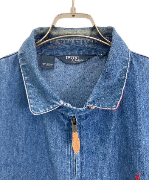 POLO RALPH LAUREN（ポロ・ラルフローレン）POLO RALPH LAUREN (ポロ・ラルフローレン) POLO RALPH LAUREN デニムスイングトップ インディゴ サイズ:Lの古着・服飾アイテム