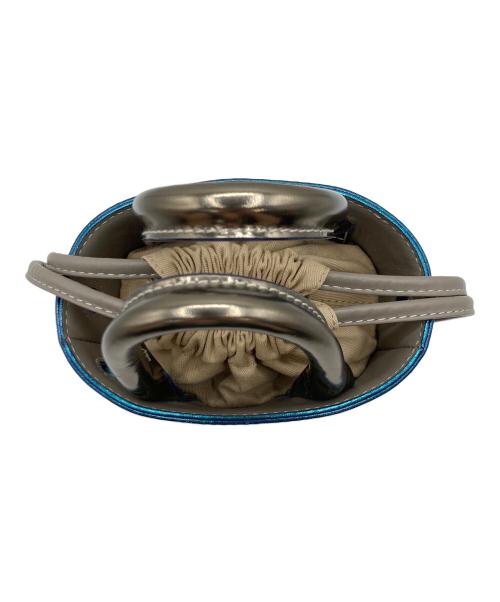 SEE BY CHLOE（シーバイクロエ）SEE BY CHLOE (シーバイクロエ) 巾着ショルダーバッグ ゴールドの古着・服飾アイテム