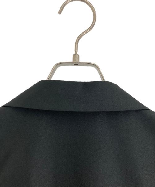 COMME des GARCONS HOMME PLUS（コムデギャルソンオムプリュス）COMME des GARCONS HOMME PLUS (コムデギャルソンオムプリュス) COMME des GARCONS HOMME PLUS (コムデギャルソンオムプリュス) カーテンプリーツジャケット ブラック サイズ:Mの古着・服飾アイテム