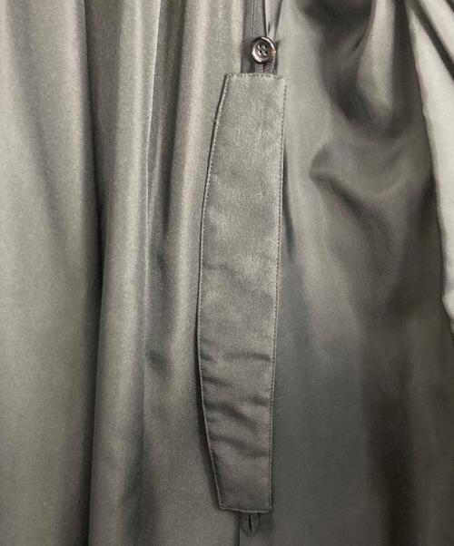 COMME des GARCONS HOMME PLUS（コムデギャルソンオムプリュス）COMME des GARCONS HOMME PLUS (コムデギャルソンオムプリュス) COMME des GARCONS HOMME PLUS (コムデギャルソンオムプリュス) カーテンプリーツジャケット ブラック サイズ:Mの古着・服飾アイテム