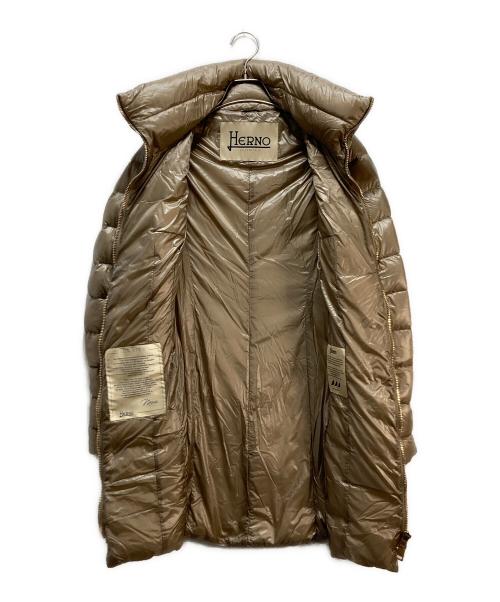 HERNO（ヘルノ）HERNO (ヘルノ) HERNO Maria Zipped Jacket グレージュ サイズ:38の古着・服飾アイテム