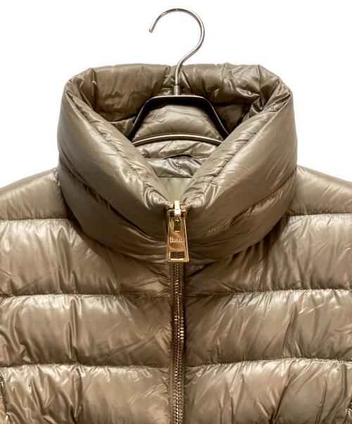 HERNO（ヘルノ）HERNO (ヘルノ) HERNO Maria Zipped Jacket グレージュ サイズ:38の古着・服飾アイテム