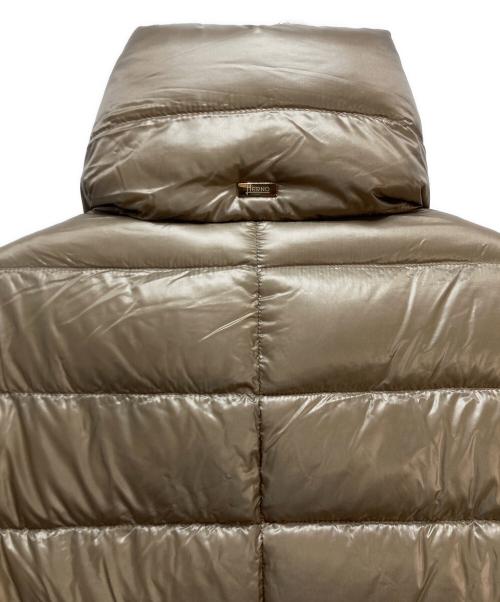 HERNO（ヘルノ）HERNO (ヘルノ) HERNO Maria Zipped Jacket グレージュ サイズ:38の古着・服飾アイテム