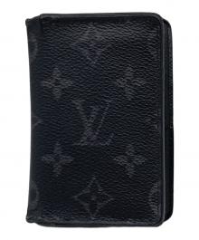 LOUIS VUITTON（ルイ ヴィトン）の古着「LOUIS VUITTON オーガナイザー・ドゥ・ポッシュ カードケース」｜ブラック