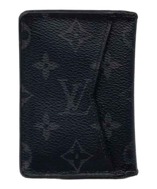 LOUIS VUITTON（ルイ ヴィトン）LOUIS VUITTON (ルイ ヴィトン) LOUIS VUITTON オーガナイザー・ドゥ・ポッシュ カードケース ブラックの古着・服飾アイテム