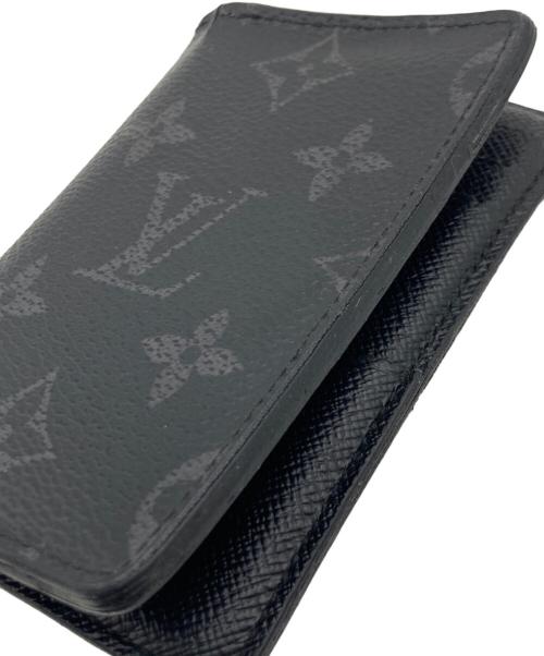 LOUIS VUITTON（ルイ ヴィトン）LOUIS VUITTON (ルイ ヴィトン) LOUIS VUITTON オーガナイザー・ドゥ・ポッシュ カードケース ブラックの古着・服飾アイテム