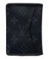 LOUIS VUITTON (ルイ ヴィトン) LOUIS VUITTON オーガナイザー・ドゥ・ポッシュ カードケース ブラック：18000円