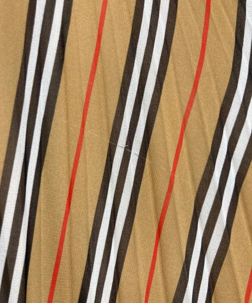 BURBERRY（バーバリー）BURBERRY (バーバリー) 19SS Rersby プリーツスカート ブラウン サイズ:UK 6の古着・服飾アイテム