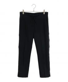 BURBERRY（バーバリー）の古着「サイドライン スラックス」｜ブラック