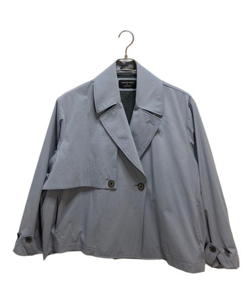 UNITED TOKYO（ユナイテッドトーキョー）UNITED TOKYO (ユナイテッドトーキョー) トレンチシャツジャケット スカイブルー サイズ:SIZE2の古着・服飾アイテム