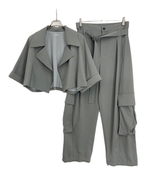 DRESSLAVE（ドレスレイブ）DRESSLAVE (ドレスレイブ) セットアップ グレー サイズ:38の古着・服飾アイテム