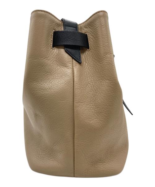 PELLE MORBIDA（ペッレモルビダ）PELLE MORBIDA (ペッレモルビダ) PELLE MORBIDA（ペッレモルビダ）ハンドバッグ ベージュの古着・服飾アイテム