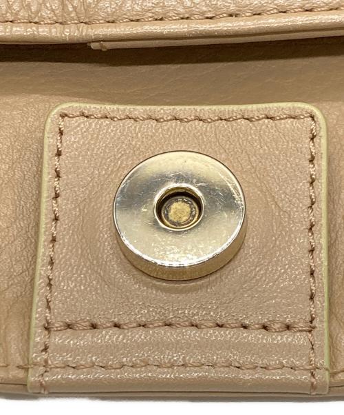 PELLE MORBIDA（ペッレモルビダ）PELLE MORBIDA (ペッレモルビダ) PELLE MORBIDA（ペッレモルビダ）ハンドバッグ ベージュの古着・服飾アイテム