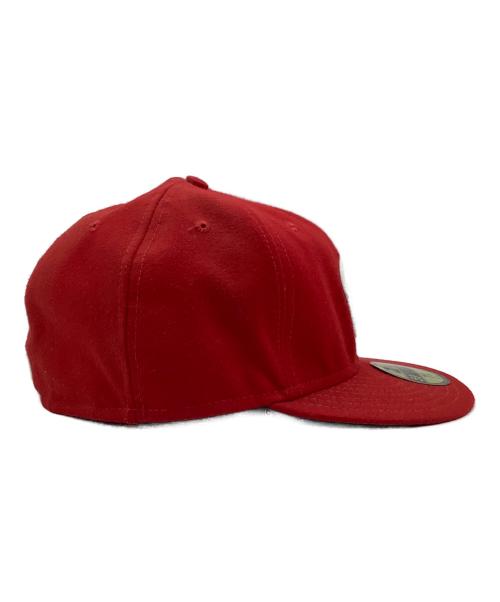 New Era（ニューエラ）New Era (ニューエラ) キャップ レッド サイズ:7 3/8の古着・服飾アイテム