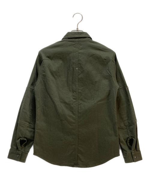 KADOYA（カドヤ）KADOYA (カドヤ) KADOYA MOTO WORK SHIRT グリーン サイズ:SSの古着・服飾アイテム