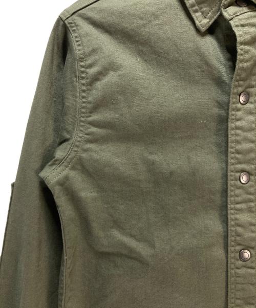 KADOYA（カドヤ）KADOYA (カドヤ) KADOYA MOTO WORK SHIRT グリーン サイズ:SSの古着・服飾アイテム