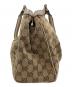 GUCCI (グッチ) GUCCI（グッチ）グッチシマ ハンドバッグ ホワイト×ベージュ：30000円