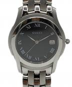 GUCCIグッチ）の古着「GUCCI クオーツ 腕時計」｜ブラック