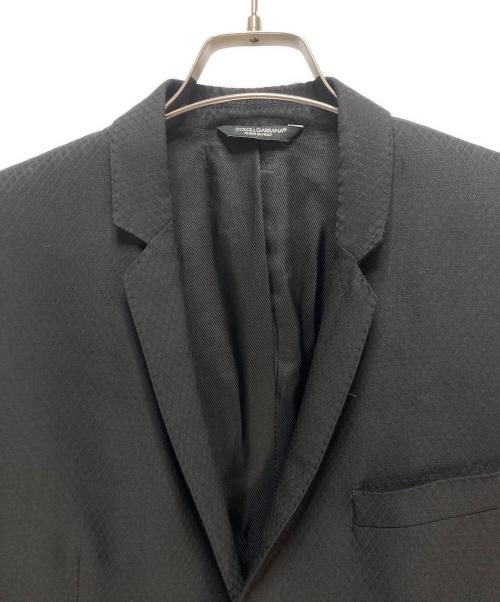 DOLCE & GABBANA（ドルチェ＆ガッバーナ）DOLCE & GABBANA (ドルチェ＆ガッバーナ) DOLCE & GABBANA ジャケット ブラック サイズ:46の古着・服飾アイテム