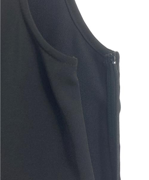 Apuweiser-riche（アプワイザーリッシェ）Apuweiser-riche (アプワイザーリッシェ) アシメオフネックブラウス ブラック×ホワイト サイズ:1の古着・服飾アイテム