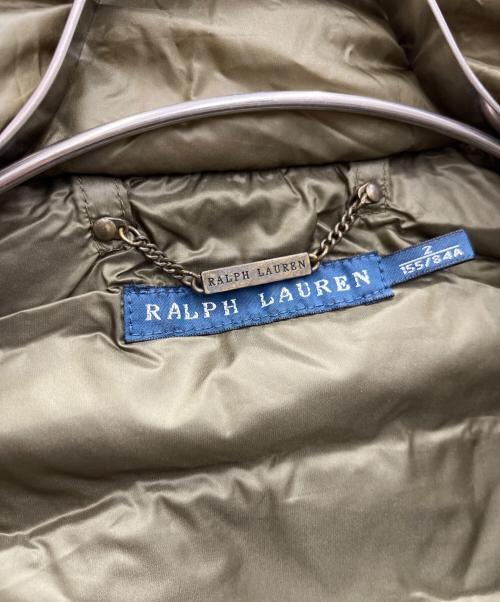 RALPH LAUREN（ラルフローレン）RALPH LAUREN (ラルフローレン) ダウンベスト オリーブ サイズ:Mの古着・服飾アイテム