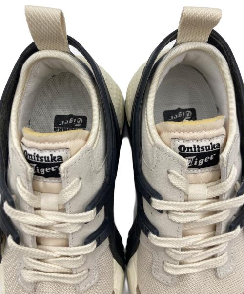 Onitsuka Tiger（オニツカタイガー）Onitsuka Tiger (オニツカタイガー) Onitsuka Tiger BIG LOGO TRAINER 2.0 ブラック×ホワイト サイズ:US 4の古着・服飾アイテム