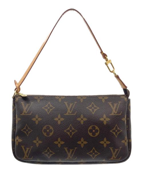 LOUIS VUITTON（ルイ ヴィトン）LOUIS VUITTON (ルイ ヴィトン) モノグラム ポシェット アクセソワール ブラウンの古着・服飾アイテム