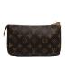 LOUIS VUITTON (ルイ ヴィトン) モノグラム ポシェット アクセソワール ブラウン：63000円