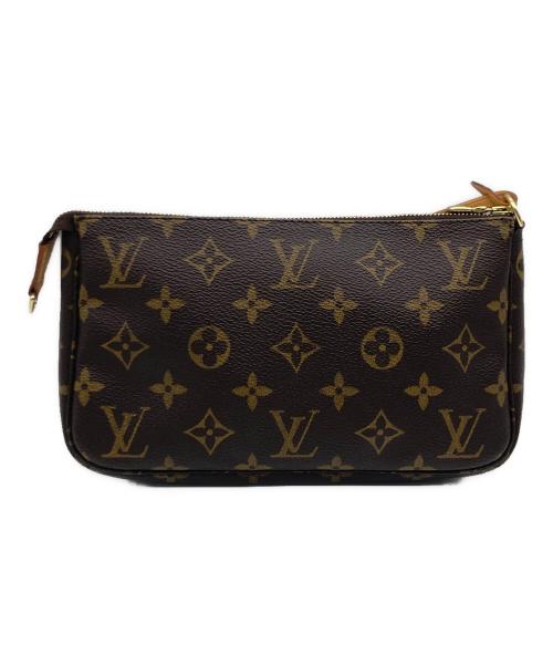 LOUIS VUITTON（ルイ ヴィトン）LOUIS VUITTON (ルイ ヴィトン) モノグラム ポシェット アクセソワール ブラウンの古着・服飾アイテム