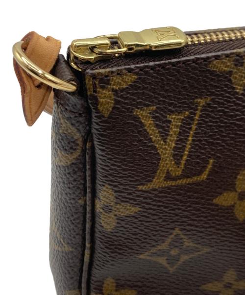 LOUIS VUITTON（ルイ ヴィトン）LOUIS VUITTON (ルイ ヴィトン) モノグラム ポシェット アクセソワール ブラウンの古着・服飾アイテム