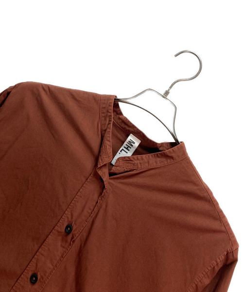 MHL（エムエイチエル）MHL (エムエイチエル) COMPACT COTTON POPLIN ブラウン サイズ:1の古着・服飾アイテム