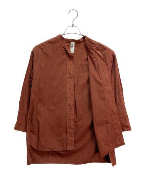 MHL（エムエイチエル）MHL (エムエイチエル) COMPACT COTTON POPLIN ブラウン サイズ:1の古着・服飾アイテム