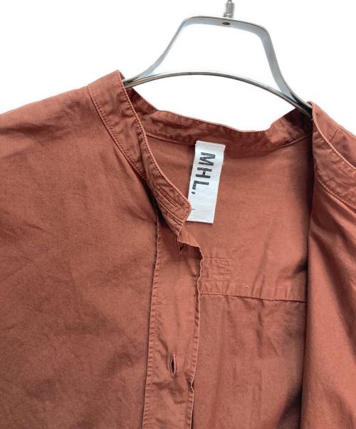 MHL（エムエイチエル）MHL (エムエイチエル) COMPACT COTTON POPLIN ブラウン サイズ:1の古着・服飾アイテム
