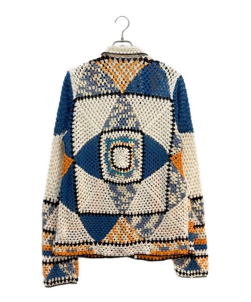 BODE（ボーディ）BODE (ボーディ) BODE GLOUCESTER CROCHET OVERSHIRT マルチカラー サイズ: L/XLの古着・服飾アイテム