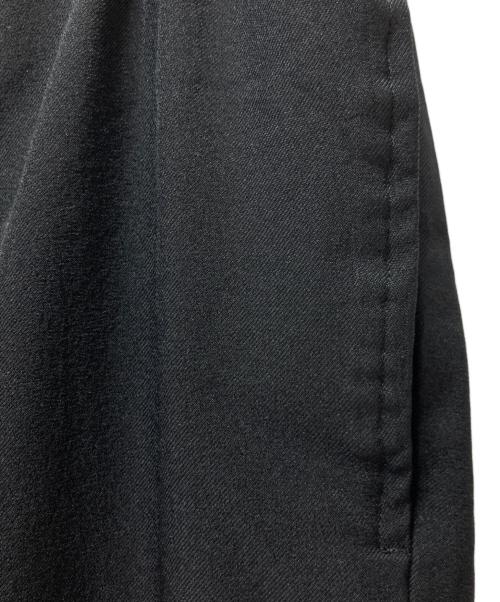 COMME des GARCONS（コムデギャルソン）COMME des GARCONS (コムデギャルソン) COMME des GARCONS ワイドテーパードパンツ ブラック サイズ:Lの古着・服飾アイテム