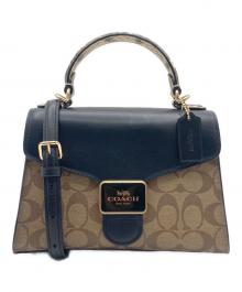COACH（コーチ）の古着「ショルダーバッグ」｜ブラウン×ブラック