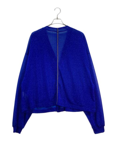 SHINYA KOZUKA（シンヤコズカ）SHINYA KOZUKA (シンヤコズカ) MASSIVE CARDI ブルー サイズ:EXTRA SMALLの古着・服飾アイテム