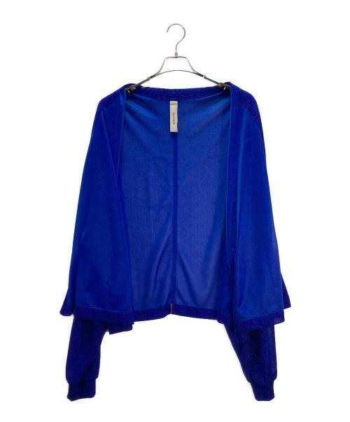 SHINYA KOZUKA（シンヤコズカ）SHINYA KOZUKA (シンヤコズカ) MASSIVE CARDI ブルー サイズ:EXTRA SMALLの古着・服飾アイテム