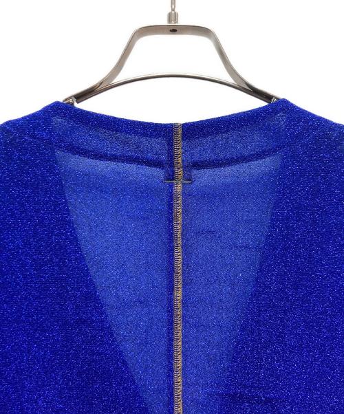 SHINYA KOZUKA（シンヤコズカ）SHINYA KOZUKA (シンヤコズカ) MASSIVE CARDI ブルー サイズ:EXTRA SMALLの古着・服飾アイテム