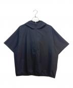 URUウル）の古着「HALF ZIP S/S PARKA」｜ブラック