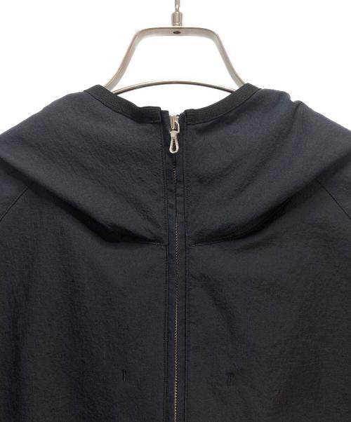URU（ウル）URU (ウル) HALF ZIP S/S PARKA ブラック サイズ:2の古着・服飾アイテム