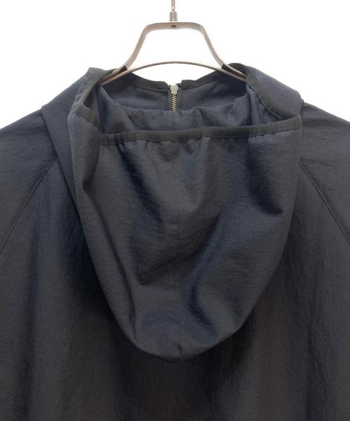 URU（ウル）URU (ウル) HALF ZIP S/S PARKA ブラック サイズ:2の古着・服飾アイテム