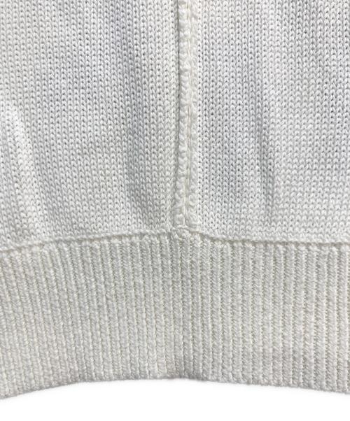 SHINYA KOZUKA（シンヤコズカ）SHINYA KOZUKA (シンヤコズカ) SHINYA KOZUKA KNITTED ISSUE#6 ホワイト×ブルー×グリーン サイズ:Mの古着・服飾アイテム