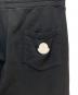 中古・古着 MONCLER (モンクレール) MONCLER PANTALONE スウェットパンツ ブラック サイズ:XS：24000円
